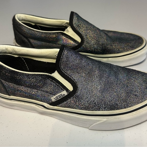 Vans Classic Slip-On Prism Suede Iridescent Mens Size 5/Wmn Size 6.5 Sneakers - Picture 5 of 6